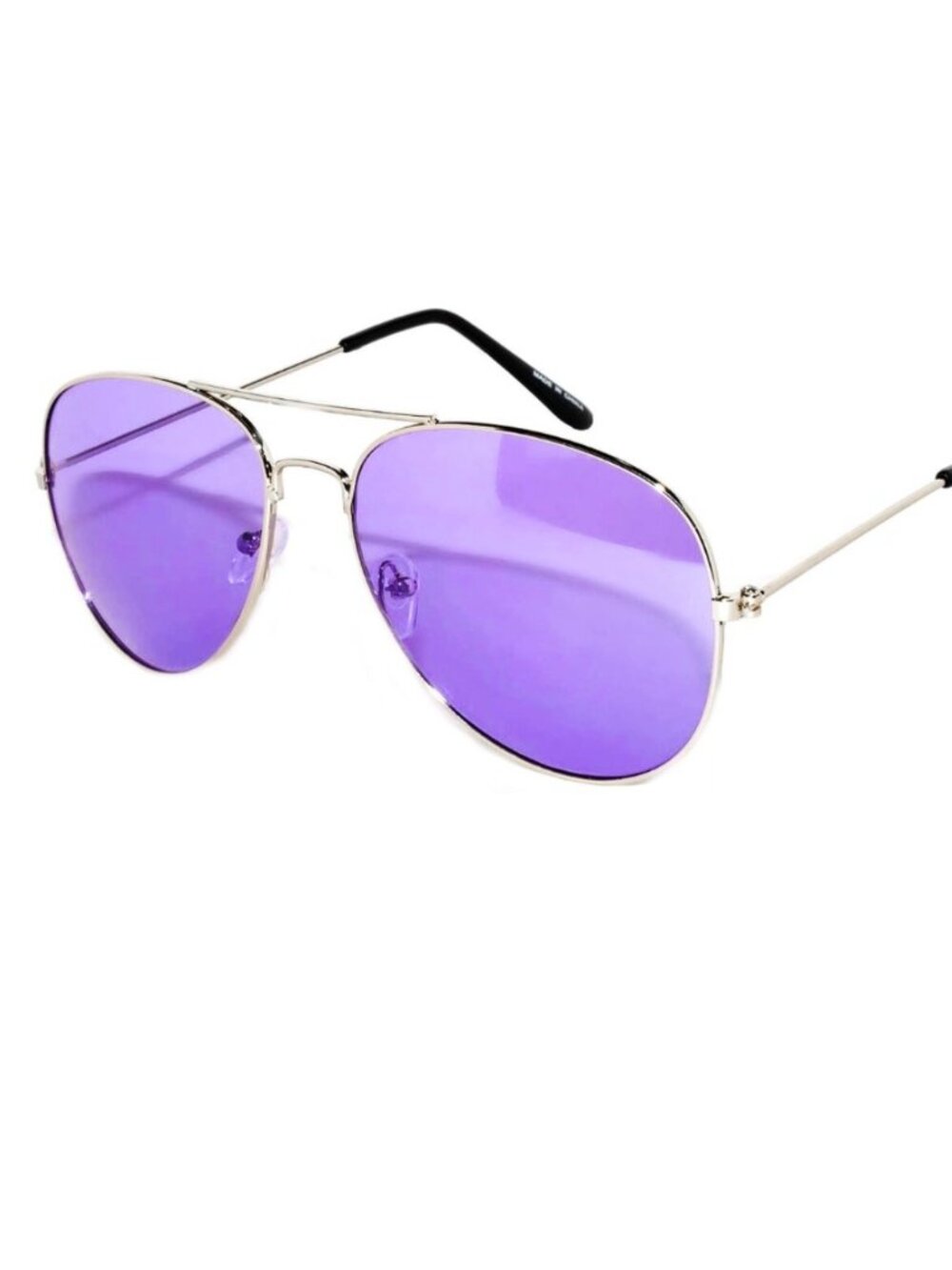 Classic Purple Lens Aviator Sunnies NWT